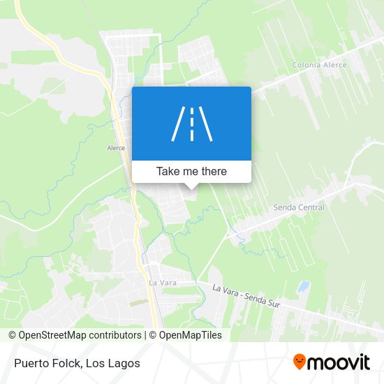 Mapa de Puerto Folck