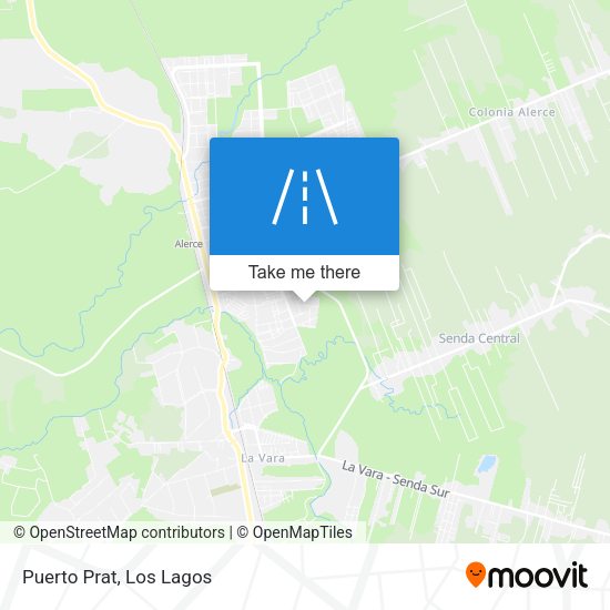 Mapa de Puerto Prat