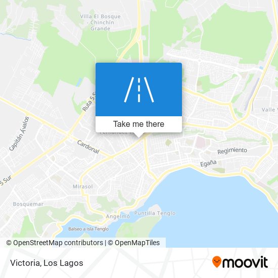 Victoria map