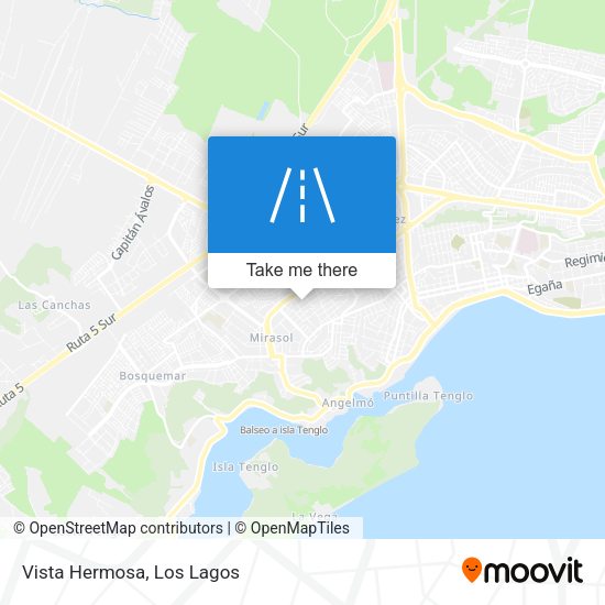Mapa de Vista Hermosa