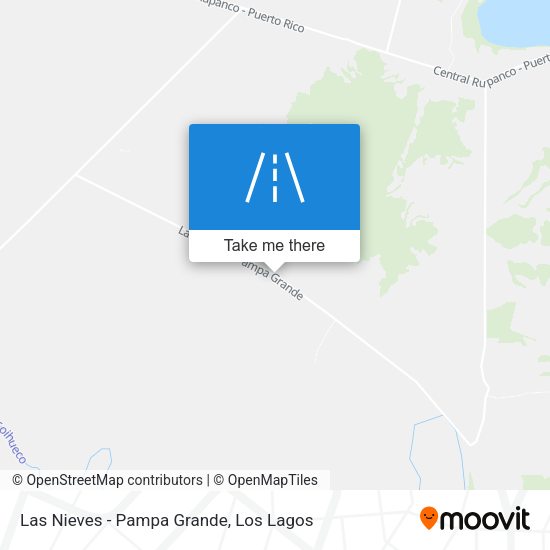 Las Nieves - Pampa Grande map