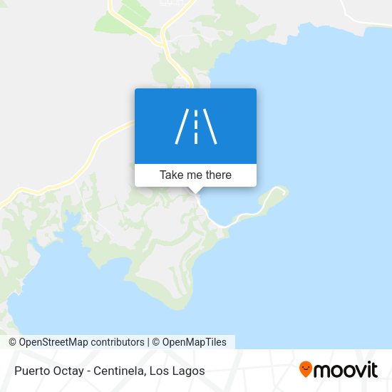 Puerto Octay - Centinela map