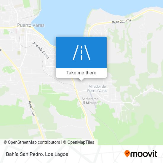 Bahía San Pedro map
