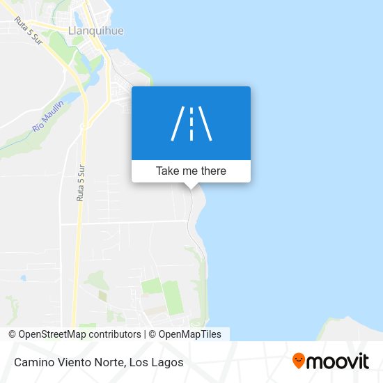 Mapa de Camino Viento Norte