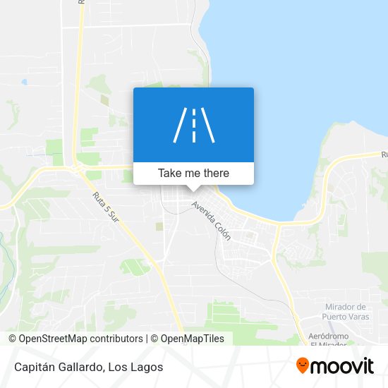 Mapa de Capitán Gallardo