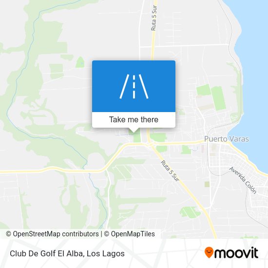 Club De Golf El Alba map