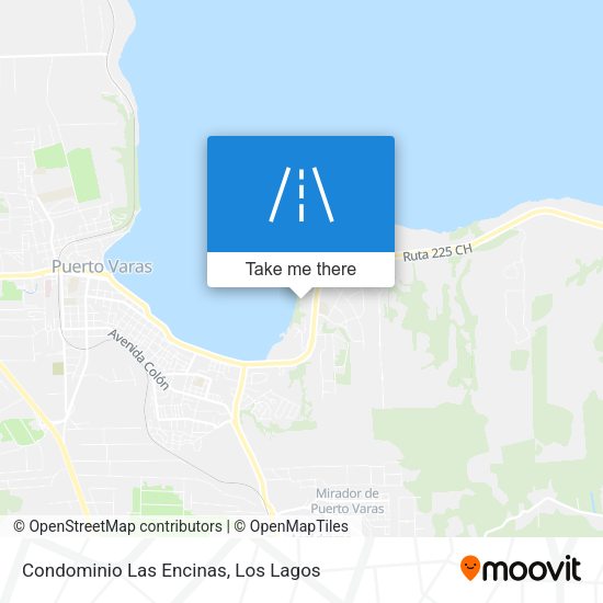 Condominio Las Encinas map