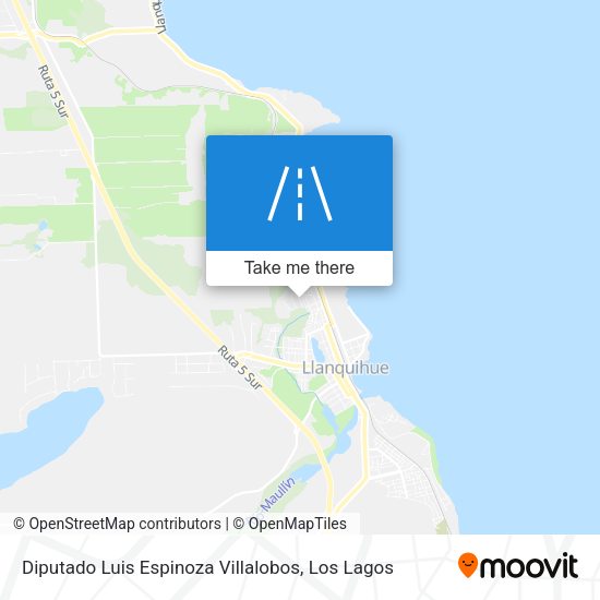 Diputado Luis Espinoza Villalobos map