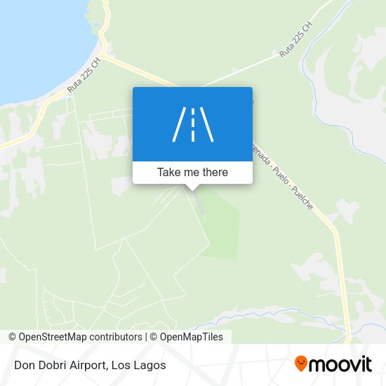 Mapa de Don Dobri Airport