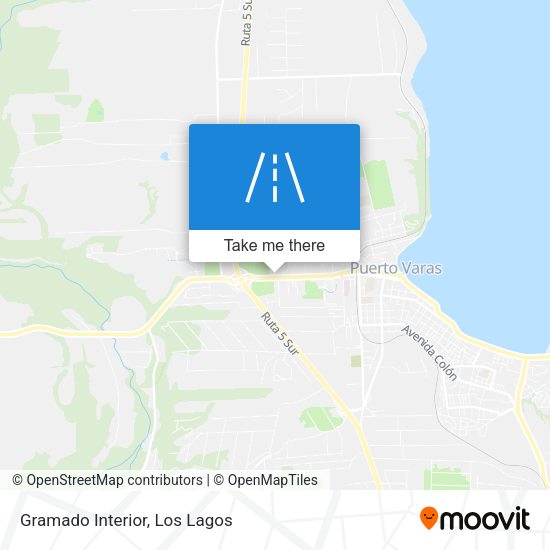 Gramado Interior map