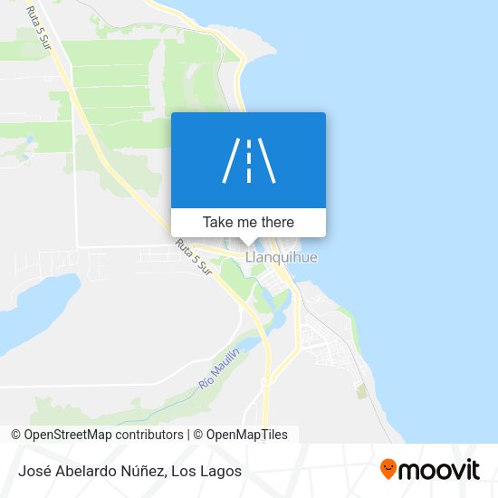José Abelardo Núñez map