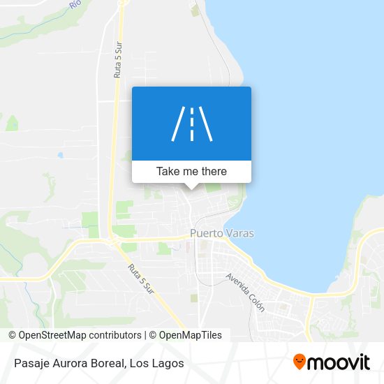 Pasaje Aurora Boreal map