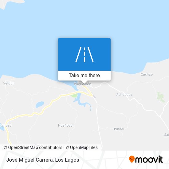 José Miguel Carrera map