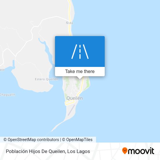 Mapa de Población Hijos De Queilen