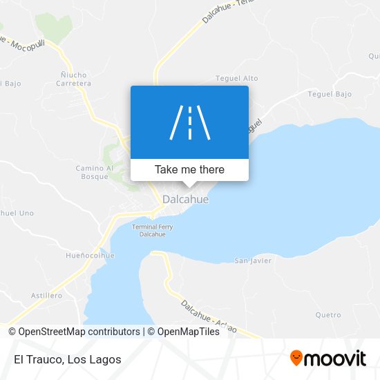 Mapa de El Trauco