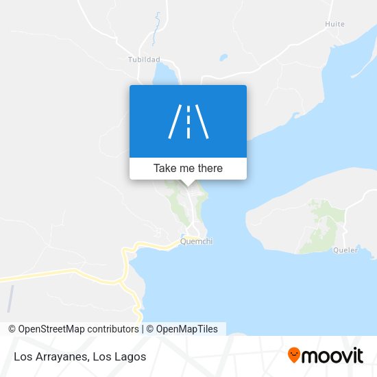 Mapa de Los Arrayanes