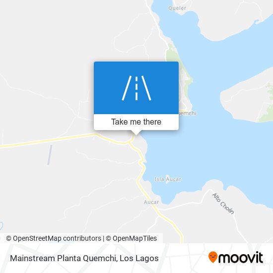 Mainstream Planta Quemchi map