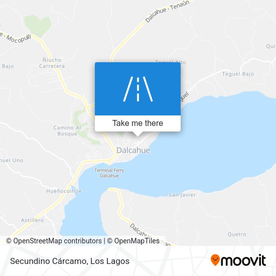 Mapa de Secundino Cárcamo