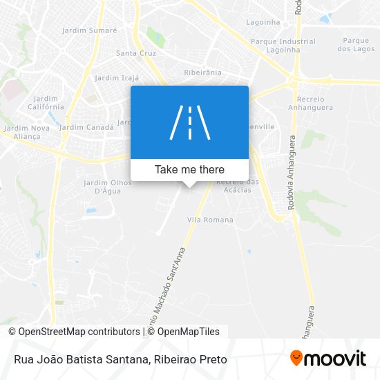 Rua João Batista Santana map