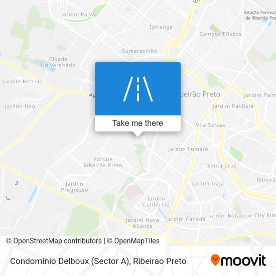 Condomínio Delboux (Sector A) map