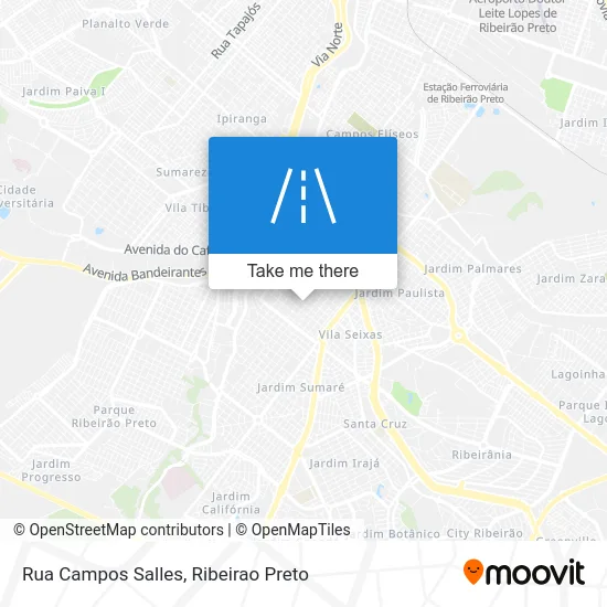 Rua Campos Salles map