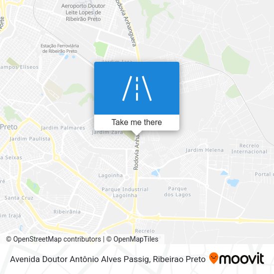Avenida Doutor Antônio Alves Passig map