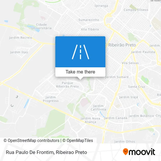 Rua Paulo De Frontim map