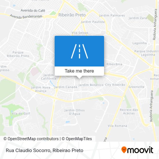 Rua Claudio Socorro map