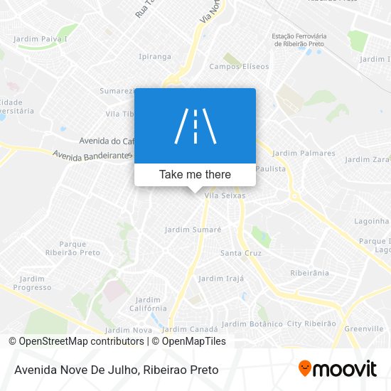 Avenida Nove De Julho map