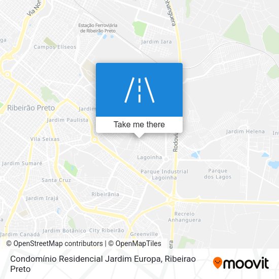 Condomínio Residencial Jardim Europa map