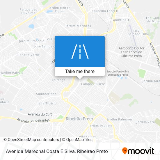 Avenida Marechal Costa E Silva map