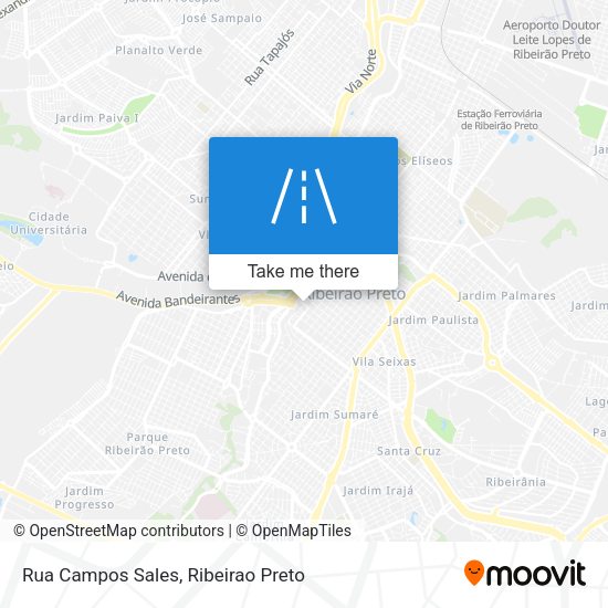 Rua Campos Sales map