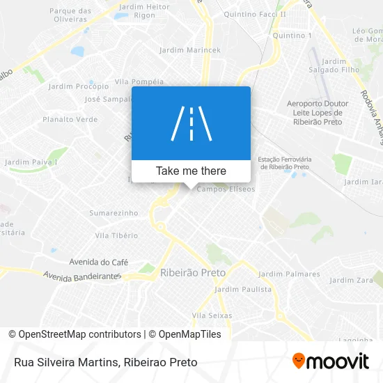 Rua Silveira Martins map