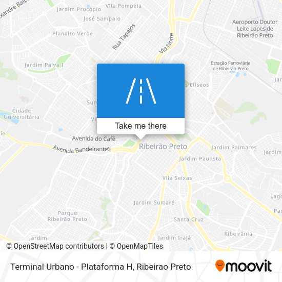 Terminal Urbano - Plataforma H map