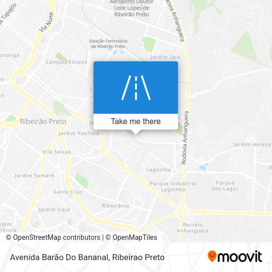 Avenida Barão Do Bananal map