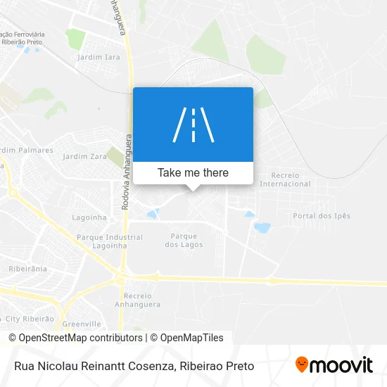 Rua Nicolau Reinantt Cosenza map