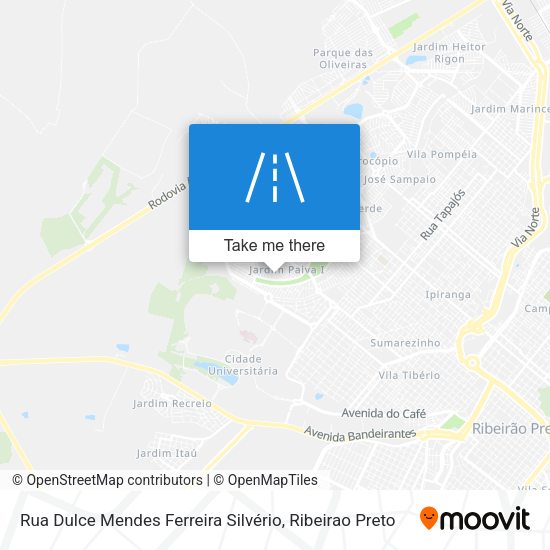 Rua Dulce Mendes Ferreira Silvério map