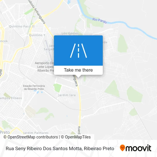 Rua Seny Ribeiro Dos Santos Motta map