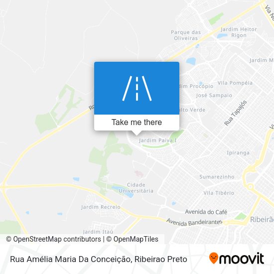 Rua Amélia Maria Da Conceição map