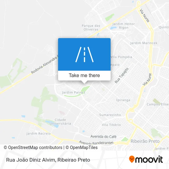 Rua João Diniz Alvim map
