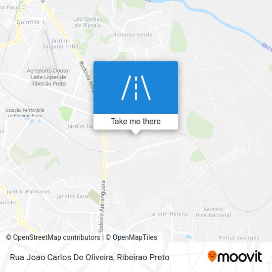 Rua Joao Carlos De Oliveira map