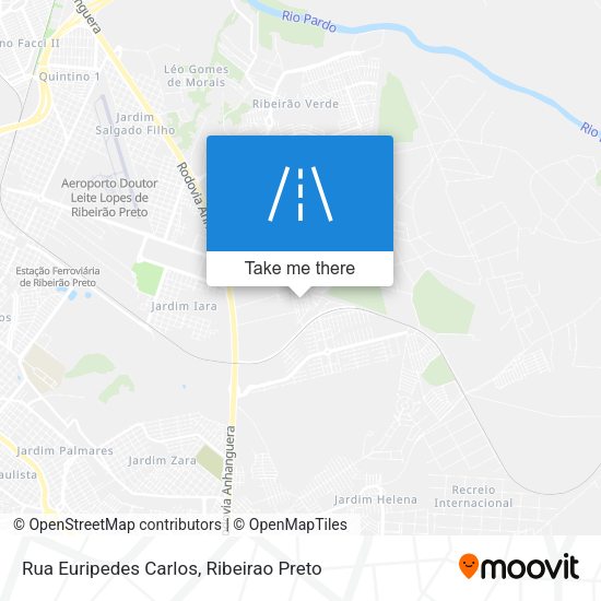 Rua Euripedes Carlos map