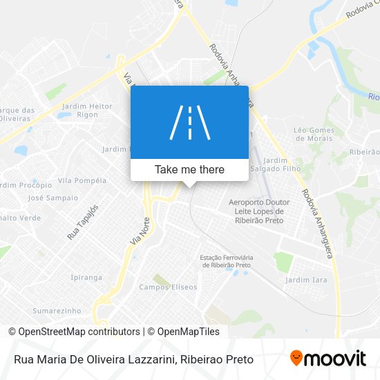 Rua Maria De Oliveira Lazzarini map