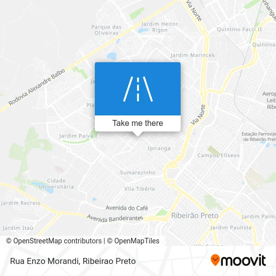 Rua Enzo Morandi map