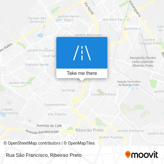 Rua São Francisco map