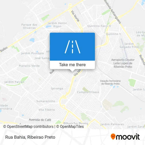 Rua Bahia map