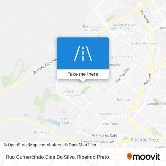 Rua Gumercindo Dias Da Silva map