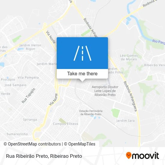 Rua Ribeirão Preto map