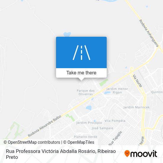 Rua Professora Victória Abdalla Rosário map