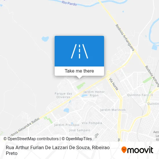 Rua Arthur Furlan De Lazzari De Souza map